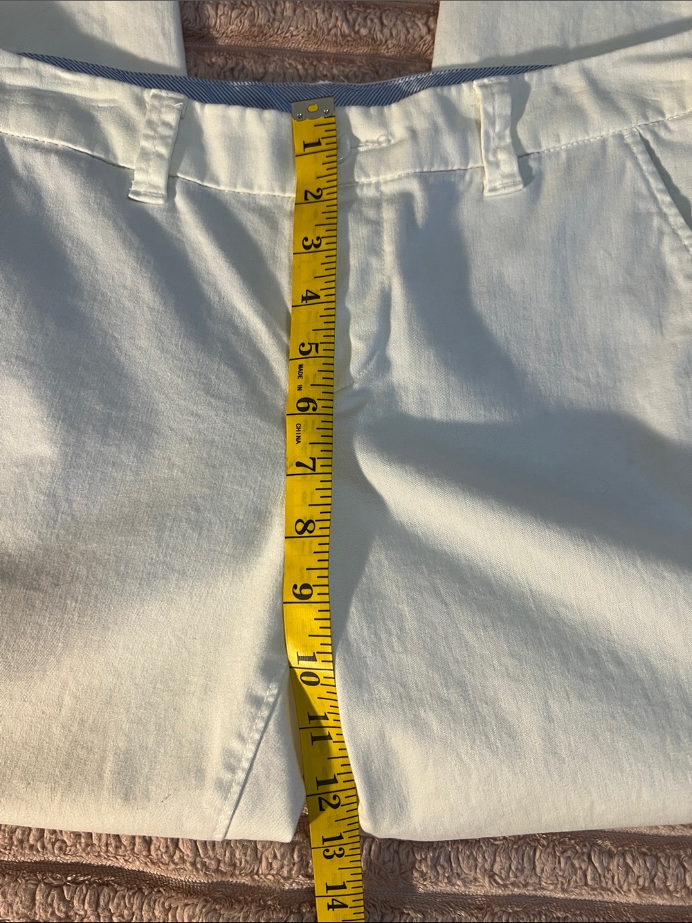 STYLUS White Ankle Capri Women’s Pants - Picture 7 of 8
